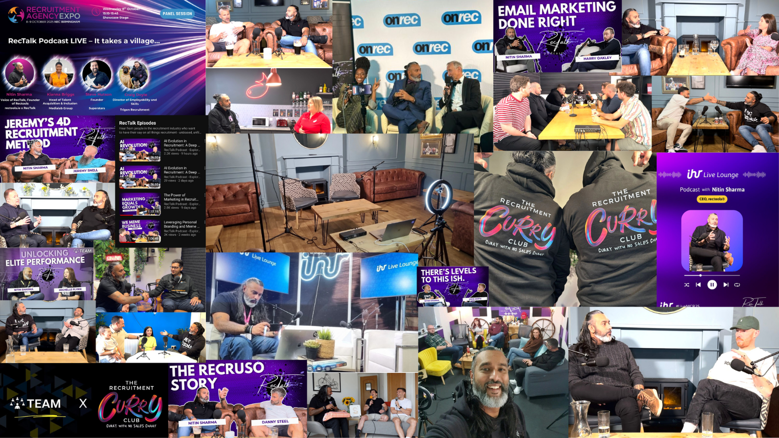 RecTalk podcast passes 100,000 YouTube subscribers (UK recruitment podcast milestone)